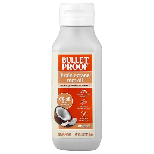 BulletProof, Brain Octane® MCT 오일, 오리지널, 414ml(14fl oz) 상세 이미지