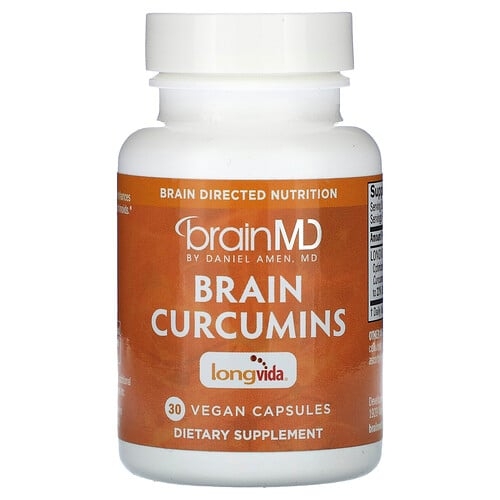 브레인MD BrainMD, Brain 커큐민, 베지 캡슐 30정(캡슐 1정당 400mg) 상세 이미지
