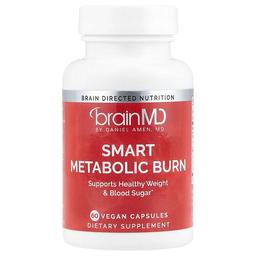 브레인MD BrainMD, Smart Metabolic Burn, 베지 캡슐 60정