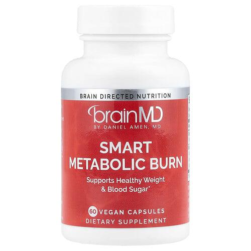브레인MD BrainMD, Smart Metabolic Burn, 베지 캡슐 60정 상품 이미지