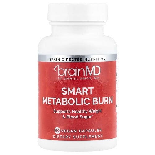 브레인MD BrainMD, Smart Metabolic Burn, 베지 캡슐 60정 상세 이미지