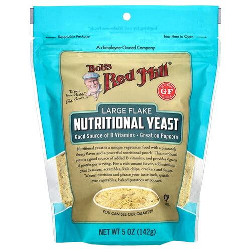 밥스 레드 밀 Bob's Red Mill, 라지 플레이크 영양 효모, 글루텐 무함유, 142g(5oz) 상품 이미지
