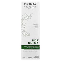 바이오레이 Bioray, NDF® 디톡스, 중금속 클렌저, 30ml(1fl oz)