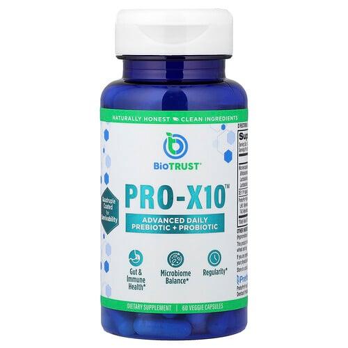 바이오트러스트 BioTRUST, Pro-X10™, 베지 캡슐 60정 상품 이미지