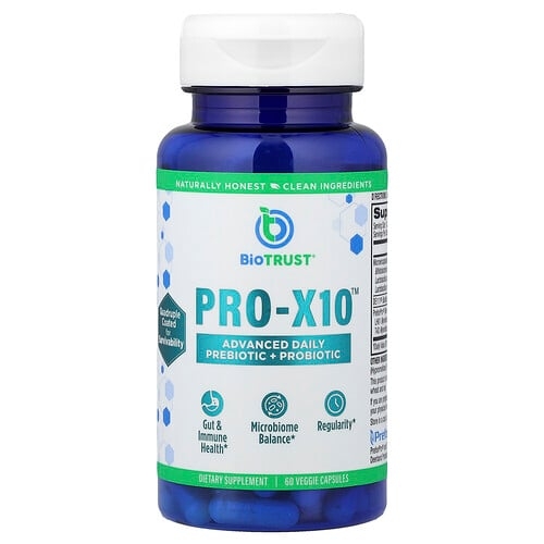 바이오트러스트 BioTRUST, Pro-X10™, 베지 캡슐 60정 상세 이미지