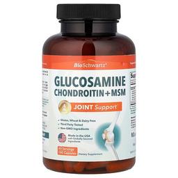 BioSchwartz, 글루코사민 콘드로이틴 + MSM, 캡슐 180정