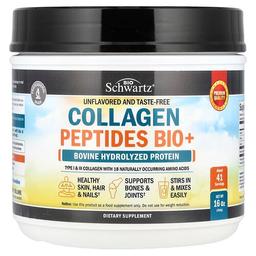 BioSchwartz, 콜라겐 펩타이드 바이오+, 무맛, 454g(16oz)
