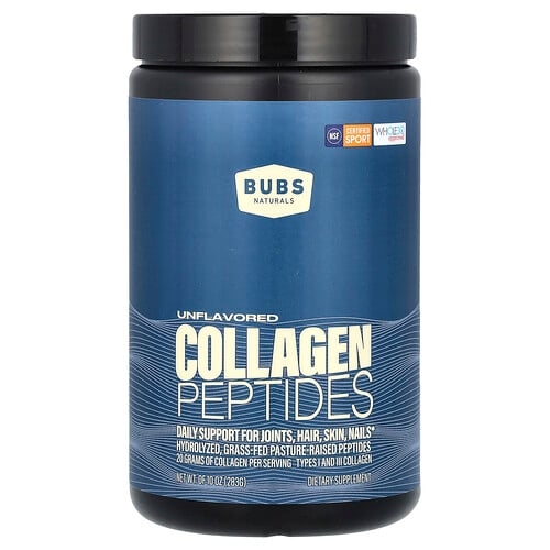 법스 내추럴 BUBS Naturals, 콜라겐 펩타이드, 무맛, 283g(10oz) 상세 이미지
