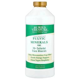 버리드 트레져 Buried Treasure, Fulvic Minerals, Pure, 990ml(33fl oz)