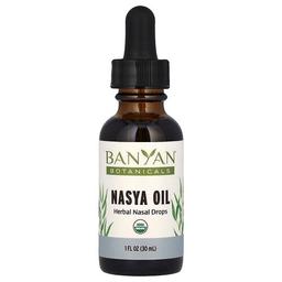 Banyan Botanicals, 나시아 오일, 허브 비강 드롭, 30ml(1fl oz)
