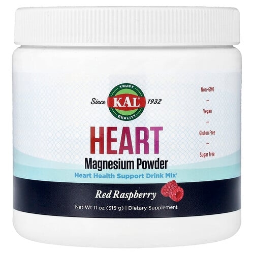 KAL, 심장 마그네슘 가루, 레드 라즈베리, 315g(11oz) 상세 이미지