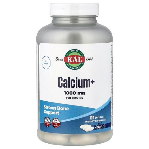 KAL, 칼슘+, 소프트젤 100정 상품 이미지