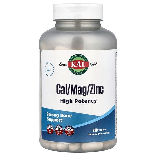 KAL, Cal/Mag/아연, 고효능, 250정 상세 이미지