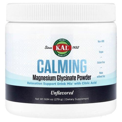 KAL, Calming 글리신마그네슘 분말, 무맛, 279g(9.84oz) 상품 이미지
