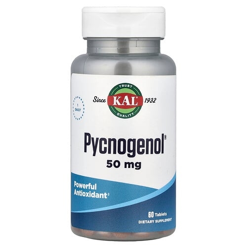 KAL, Pycnogenol®, 50mg, 60정 상세 이미지
