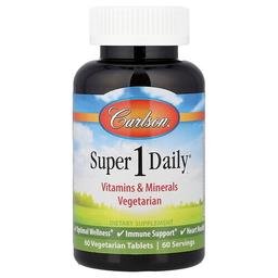 칼슨 Carlson, Super 1 Daily®, 베지 정제 60정