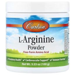 칼슨 Carlson, L-아르기닌 분말, 100g(3.53oz)