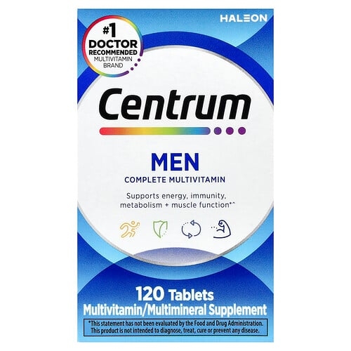 센트럼 Centrum, 맨즈 컴플리트 종합비타민, 120정 상세 이미지
