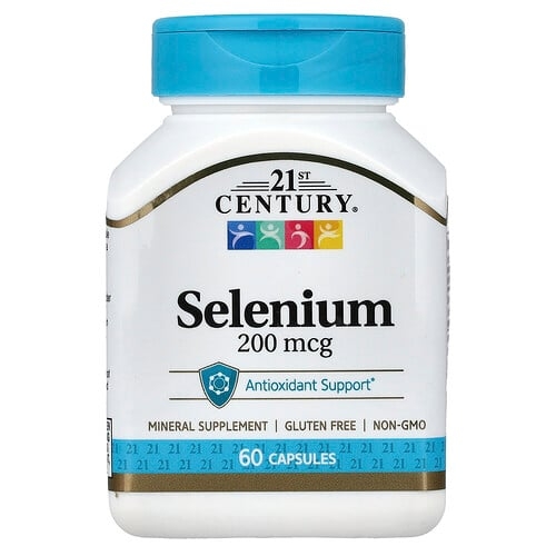 21 센츄리 21st Century, 셀레늄, 200mcg, 캡슐 60정 상세 이미지
