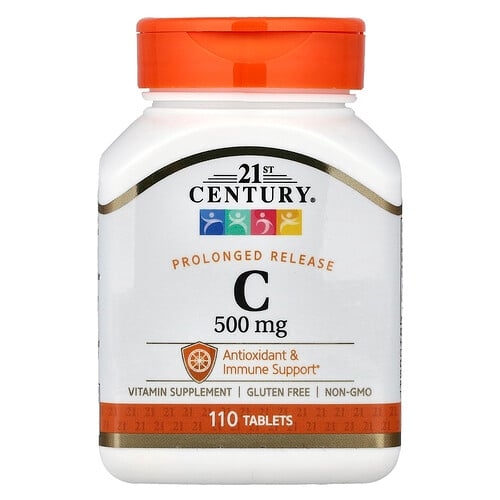 21 센츄리 21st Century, 비타민 C, 서방정, 500mg, 110정 상세 이미지