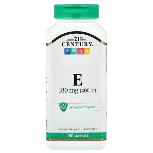 21 센츄리 21st Century, 비타민E, 180mg(400IU), 소프트젤 250정 상세 이미지