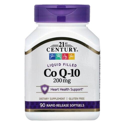 21 센츄리 21st Century, 액상 CoQ-10, 200mg, 소프트젤 90정 상품 이미지