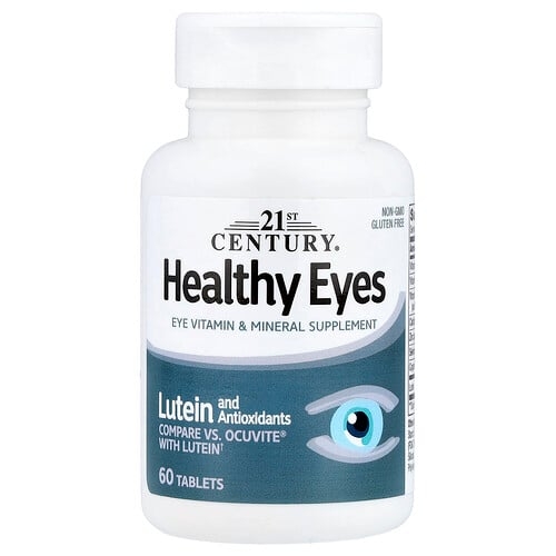 21 센츄리 21st Century, Healthy Eyes, 루테인 및 항산화제, 60정 상세 이미지