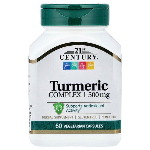 21 센츄리 21st Century, 강황 복합체, 500 mg, 베지 캡슐 60정 상품 이미지