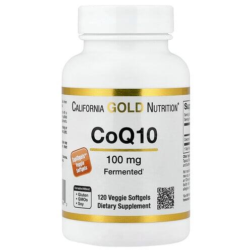 캘리포니아 골드 뉴트리션 California Gold Nutrition, CoQ10, 100mg, 베지 소프트젤 120정 상품 이미지