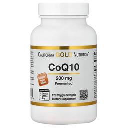 캘리포니아 골드 뉴트리션 California Gold Nutrition, CoQ10, 200mg, 베지 소프트젤 120정