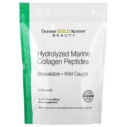 캘리포니아 골드 뉴트리션 California Gold Nutrition, 가수분해 해양 콜라겐 펩타이드, 무맛, 200g(7.05oz)