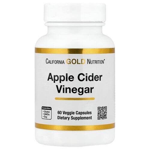 캘리포니아 골드 뉴트리션 California Gold Nutrition, 사과 식초, 베지 캡슐 60정(캡슐당 450mg) 상품 이미지