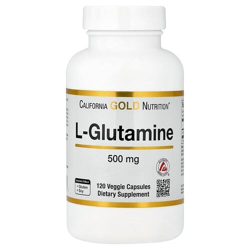 캘리포니아 골드 뉴트리션 California Gold Nutrition, l-글루타민, AjiPure®, 베지 캡슐 120정(캡슐당 500mg) 상세 이미지