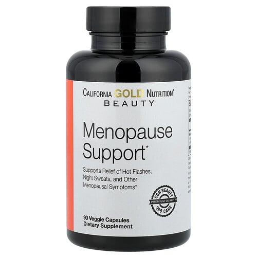 캘리포니아 골드 뉴트리션 California Gold Nutrition, 뷰티, 폐경기 증상 완화 보충제, 참당귀, 키난쿰 윌포르디, 속단, L-류신 함유, 베지 캡슐 90정 상품 이미지