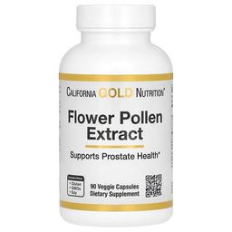 캘리포니아 골드 뉴트리션 California Gold Nutrition, 꽃가루 추출 혼합물, 베지 캡슐 90정