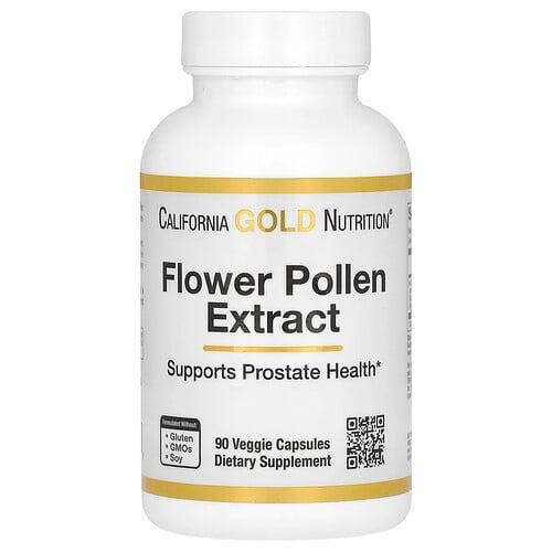 캘리포니아 골드 뉴트리션 California Gold Nutrition, 꽃가루 추출 혼합물, 베지 캡슐 90정 상품 이미지
