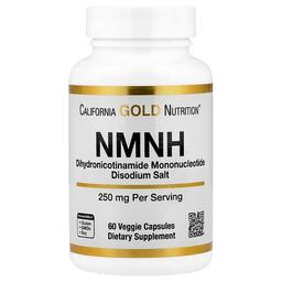 캘리포니아 골드 뉴트리션 California Gold Nutrition, NMNH, 250mg, 베지 캡슐 60정