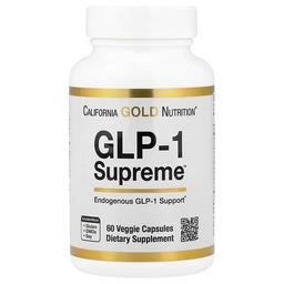 캘리포니아 골드 뉴트리션 California Gold Nutrition, GLP-1 Supreme™, 아커만시아, 베르베린, 퀘르세틴, 커큐민 함유, 베지 캡슐 60정