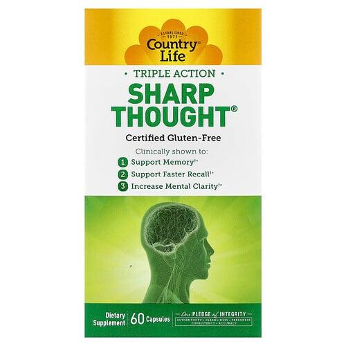 컨츄리 라이프 Country Life, Sharp think®, 트리플 액션, 캡슐 60정 상품 이미지