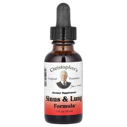 크리스토퍼 오리지날 포뮬라 Christopher's Original Formulas, 부비강 및 폐 포뮬라, 30ml(1fl oz)