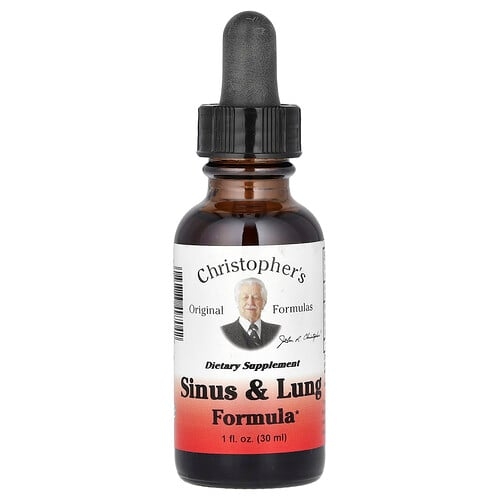 크리스토퍼 오리지날 포뮬라 Christopher's Original Formulas, 부비강 및 폐 포뮬라, 30ml(1fl oz) 상세 이미지
