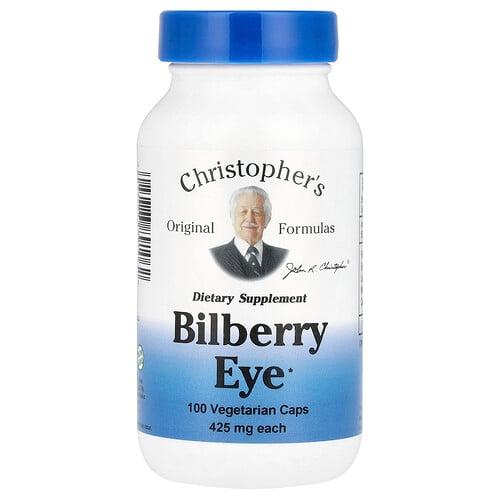 크리스토퍼 오리지날 포뮬라 Christopher's Original Formulas, 빌베리 아이, 베지 캡슐 100정 상품 이미지