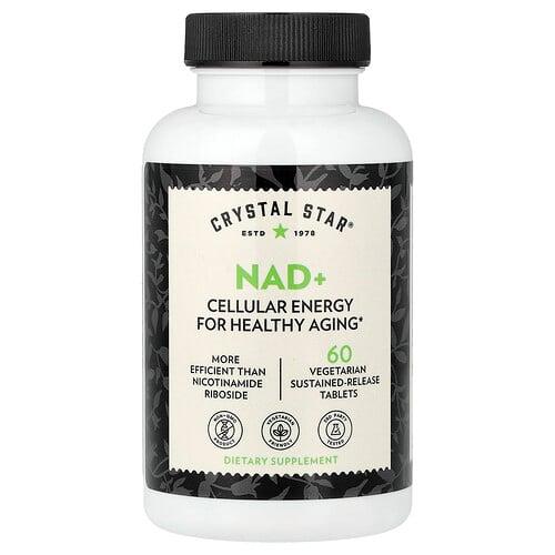 크리스탈 스타 Crystal Star, NAD+, 베지 서방형 60정 상품 이미지