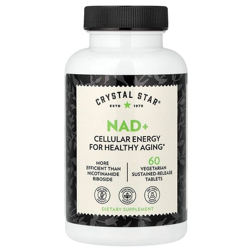 크리스탈 스타 Crystal Star, NAD+, 베지 서방형 60정 상세 이미지