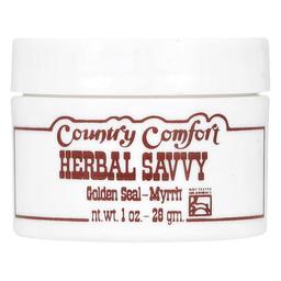 컨트리 컴포트 Country Comfort, 허벌 세비, 골든 씰-몰약, 28g(1oz)