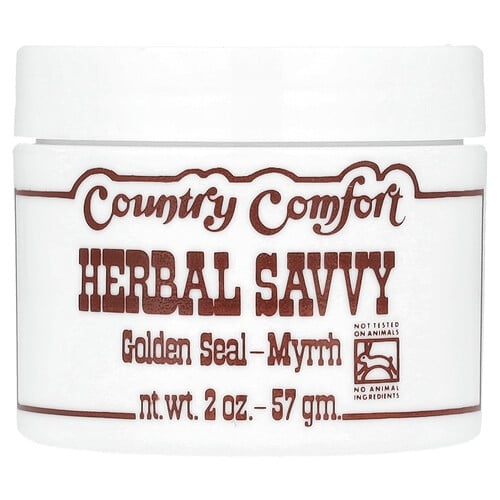 컨트리 컴포트 Country Comfort, 허브 새비, 골든 씰-몰약, 57g(2oz) 상세 이미지
