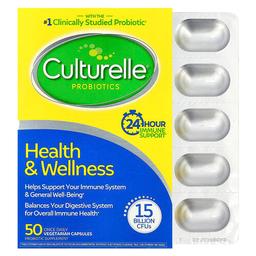 컬처렐 Culturelle, 프로바이오틱, 건강 & 웰니스, 베지 캡슐 50정