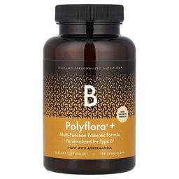 디아다모 D'adamo, Polyflora® + B, 다기능 프로바이오틱 포뮬라, 베지 캡슐 120정