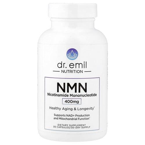 Dr. Emil Nutrition, NMN, 400mg, 캡슐 30정 상품 이미지