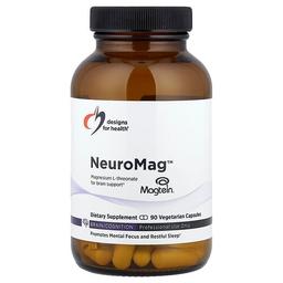 디자인 포 헬스 Designs For Health, NeuroMag™, 베지 캡슐 90정(캡슐 1정당 48.3mg)